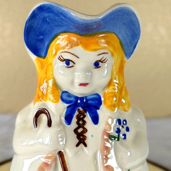 Shawnee USA Bo Peep Vintage Pottery Pitcher Cir 1940s - Picture 7 of 10